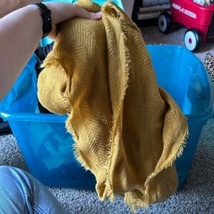 Mustard Yellow fashion scarf